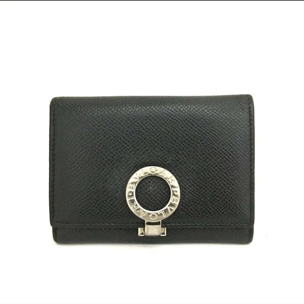 EUC BVLGARI BVLGARIBVLGARI Leather Card Case